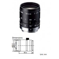 Ricoh FL-CC1614-2M 2/3" 16MM 2MP Manual Iris Lens (C31634KP)
