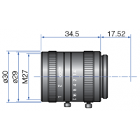 1/2-inch Format Fixed Focal Length Lens