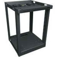 14 SPACE (24-1/2") C5 CREDENZA RACK FRAME, 20" DEEP, 1 BAY, 220V